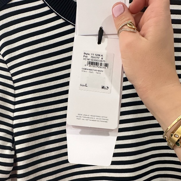 Nautical Salvatore Ferragamo Brand New Dress - Picture 4 of 5